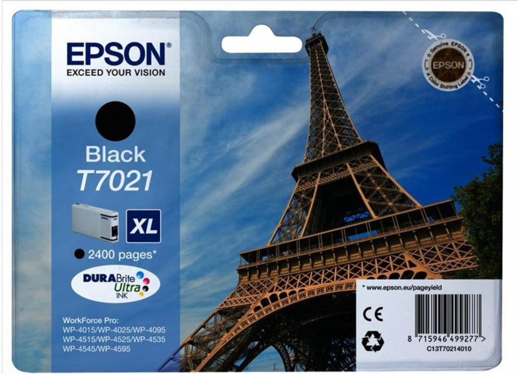 Epson T7021 XL Black - originálny