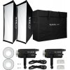 Nanlite FS-300B LED Bi-color 2 Light Kit Nanlite FS-300B LED Bi-color 2 Light Kit