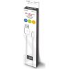 Savio CL-125 USB cable 1 m USB 2.0 USB A USB C White Savio CL-125 USB cable 1 m USB 2.0 USB A USB C White
