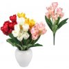 Umelá kytica tulipány ružové 45 cm Umelá kytica tulipány ružové 45 cm