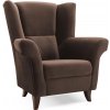 Wilsondo Kreslo ušiak Kent - hnedá Wilsondo Kreslo ušiak Kent - hnedá