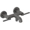 Vaňová batéria Kludi Nova Fonte bez sprchového setu 150 mm kartáčovaný gunmetal 20540N215 Vaňová batéria Kludi Nova Fonte bez sprchového setu 150 mm kartáčovaný gunmetal 20540N215