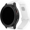 FIXED Silikónový športový remienok s rýchloupínaním 20 mm pre smart hodinky, biely