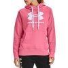 Under Armour | Rival Fleece Logo Hoodie | rúžová| S Under Armour | Rival Fleece Logo Hoodie | rúžová| S