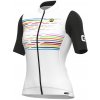 ALÉ Cycling Clothing ALÉ PR-S Logo W, White Veľkosť: XS Dámsky cyklistický dres s krátkym rukávom ALÉ Cycling Clothing ALÉ PR-S Logo W, White Veľkosť: XS Dámsky cyklistický dres s krátkym rukávom