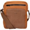 Lagen Pánska kožená taška cez rameno BLC-223-2666 koňak