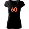 Čísla žiarovky 60 - Pure dámske tričko - M ( Čierna )