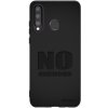 Picasee silikonový černý obal pro Huawei P30 Lite - No Excuses Picasee silikonový černý obal pro Huawei P30 Lite - No Excuses