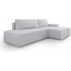 Rohová rozkladacia sedačka Fiord O - sivá Strana: Pravá Rohová rozkladacia sedačka Fiord O - sivá Strana: Pravá