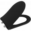 Sapho WC sedátko, SLIM, Soft Close, čierna mat 100787-110 Sapho WC sedátko, SLIM, Soft Close, čierna mat 100787-110