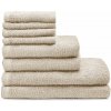 Béžové rýchloschnúce bavlnené uteráky a osušky v súprave 8 ks Quick Dry – Catherine Lansfield Béžové rýchloschnúce bavlnené uteráky a osušky v súprave 8 ks Quick Dry – Catherine Lansfield