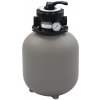 Bazénový pieskový filter so 4 polohovým ventilom sivý 350 mm Bazénový pieskový filter so 4 polohovým ventilom sivý 350 mm