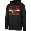 47 Brand pánska mikina Chicago Blackhawks BURNSIDE Pullover Hood