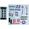 GRAUPNER modellbau Nálepky k X44 GRAUPNER modellbau Nálepky k X44