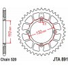 JT Sprockets JTA 891-46BLK