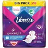 Libresse goodnight Ultra Large+ hygienické vložky 18 ks Libresse goodnight Ultra Large+ hygienické vložky 18 ks