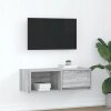 VidaXL TV stolík, sivá Sonoma, 80x31x25,5 cm, spracované drevo VidaXL TV stolík, sivá Sonoma, 80x31x25,5 cm, spracované drevo