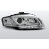 TUNING-TEC Predné svetlá, AUDI A4 B7, 2004-2008, LED TUBE LIGHTS CHROM