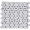 Keramická mozaika Knopf 11G Gombík uni biela matná 31,2x33 cm Keramická mozaika Knopf 11G Gombík uni biela matná 31,2x33 cm