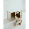 Babywood Montessori nábytok uzatvárateľná skrinka pre deti modulárny nábytok