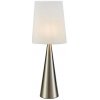 Markslöjd | Markslöjd 108624 - Stolná lampa CONUS 1xE14/40W/230V biela/matný chróm | ML1273 Markslöjd | Markslöjd 108624 - Stolná lampa CONUS 1xE14/40W/230V biela/matný chróm | ML1273