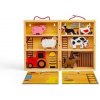 Bigjigs Toys Krabička na hraní farma zvířat Bigjigs Toys Krabička na hraní farma zvířat