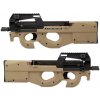 WE Airsoftový samopal TA-2015 P90, plyn, BlowBack - TAN WE Airsoftový samopal TA-2015 P90, plyn, BlowBack - TAN