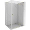 MEXEN/S - Lunar L sprchový kút dvere krídlové pravá 75 x 70, transparent, zlato 834L-075-070-50-00-P MEXEN/S - Lunar L sprchový kút dvere krídlové pravá 75 x 70, transparent, zlato 834L-075-070-50-00-P
