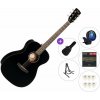 Cort L60 SET 2 Black Gloss Akustická gitara Jumbo Cort L60 SET 2 Black Gloss Akustická gitara Jumbo