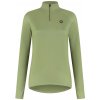 Dámska bežecká mikina Rogelli ESSENTIAL s jemným zateplením, zelená M Dámska bežecká mikina Rogelli ESSENTIAL s jemným zateplením, zelená M