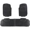 Koberce Gumenné SIXTOL Car Mat Uni Sada 2, komplet, 3 ks