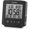 Hama Rhodes, digitálny budík, riadený rádiovým signálom, čierny - HAMA 185895 Hama Rhodes, digitálny budík, riadený rádiovým signálom, čierny - HAMA 185895