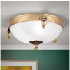 Orion | Orion DL 7-522/31 - Stropné svietidlo ROCCA 2xE27/60W/230V pr. 31 cm bronz/biela | OR0136 Orion | Orion DL 7-522/31 - Stropné svietidlo ROCCA 2xE27/60W/230V pr. 31 cm bronz/biela | OR0136