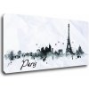 Impresi Obraz Paríž panorama - 90 x 40 cm Impresi Obraz Paríž panorama - 90 x 40 cm
