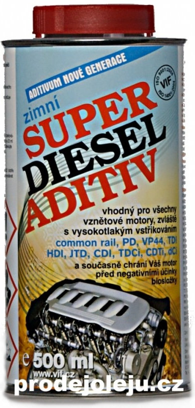 VIF Super Diesel Aditív zimný 6 x 500 ml