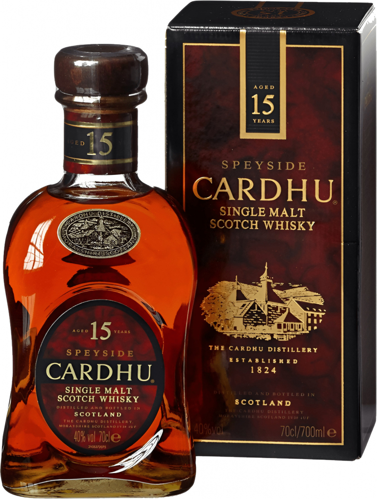 Cardhu 15y 40% 0,7 l (kartón)