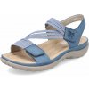 Dámske sandále RIEKER 64870-14 modrá S6 43 Dámske sandále RIEKER 64870-14 modrá S6 43