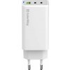 COLORWAY 2x USB-C, 1x USB-A/ síťová nabíječka/ GaN/ PD/ PPS/ 65W/ Včetně 2x kabelů, USB-C-USB-C, USB-C-Lightning/ Bílá COLORWAY 2x USB-C, 1x USB-A/ síťová nabíječka/ GaN/ PD/ PPS/ 65W/ Včetně 2x kabelů, USB-C-USB-C, USB-C-Lightning/ Bílá