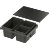 VS ENVI Flex XS-216 Systém na třídění odpadu KŠ 600 mm, 1×13/2×6 litrů, lávová VS ENVI Flex XS-216 Systém na třídění odpadu KŠ 600 mm, 1×13/2×6 litrů, lávová