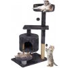 Škrabadlo pre mačky - Domček s loptičkou 5 poschodí 87 cm SPRINGOS PA1036 Škrabadlo pre mačky - Domček s loptičkou 5 poschodí 87 cm SPRINGOS PA1036