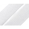 Suchý zips háčik + plyš samolepiaci šírka 80 mm biela 1m Suchý zips háčik + plyš samolepiaci šírka 80 mm biela 1m