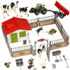 VEĽKÁ FARMA TRAKTOR PRÍVES NÁRADIE POĽNOHOSPODÁRSKE ZVIERATÁ FIGÚRKY HRAČKA VEĽKÁ FARMA TRAKTOR PRÍVES NÁRADIE POĽNOHOSPODÁRSKE ZVIERATÁ FIGÚRKY HRAČKA