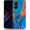 Picasee silikónový čierny obal pre Xiaomi Poco X7 Pro 5G - Rainbow Picasee silikónový čierny obal pre Xiaomi Poco X7 Pro 5G - Rainbow