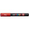 Dekoračný popisovač, 0,7 1,0 mm, UNI Posca PC 1M, červený Dekoračný popisovač, 0,7 1,0 mm, UNI Posca PC 1M, červený
