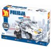 DROMADER 23406 Polícia stavebnica 114ks DROMADER 23406 Polícia stavebnica 114ks