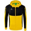 Erima SIX WINGS TRÉNINKOVÁ S KAPUCÍ PÁNSKÁ Žlutá Černá
