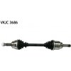 Hnací hriadeľ SKF VKJC 3686 VKJC 3686 Hnací hriadeľ SKF VKJC 3686 VKJC 3686
