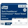 TORK 100585 PeakServe 1 vrstva, biele, 12 x 410 ks TORK 100585 PeakServe 1 vrstva, biele, 12 x 410 ks