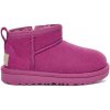 UGG KIDS CLASSIC ULTRA MINI Detské semišové snehule fialová