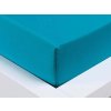 XPOSE® Jersey plachta Exclusive - tyrkysová 180x200 cm, Jersey XPOSE® Jersey plachta Exclusive - tyrkysová 180x200 cm, Jersey